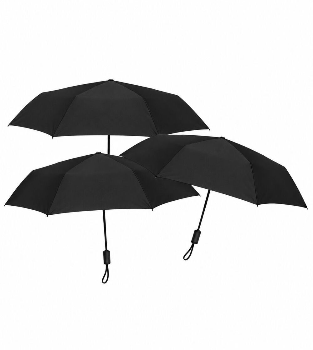 TJ Maxx Set Of 3 Umbrellas Black It’s Shopping Weather